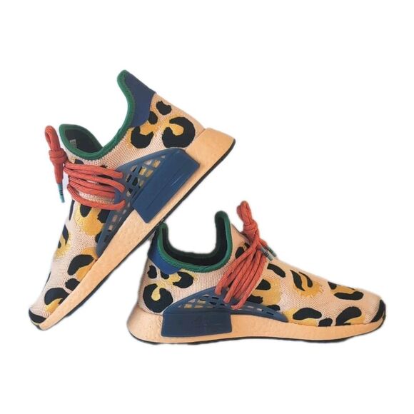 adidas Pharrell NMD Human Race Core Multicolored Men's Sneakers Size 10 - Picture 3 of 8